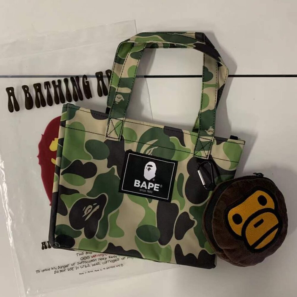 BAPE  tote shoulder bag